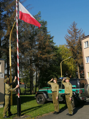 Dzień Flagi RP w Świnoujściu. Fot. MOSG Dzień Flagi RP w Świnoujściu. Fot. MOSG