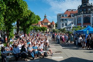 Muzycy z MOSG w sopockim kurorcie. Fot. Piotr Kurasz Muzycy z MOSG w sopockim kurorcie. Fot. Piotr Kurasz