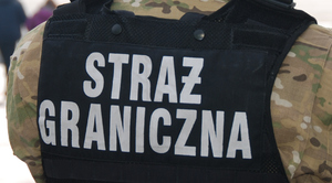 Napis Straż Graniczna. Fot. MOSG Napis Straż Graniczna. Fot. MOSG