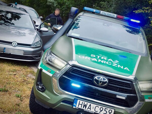 Pojazd służbowy SG. Fot. MOSG Pojazd służbowy SG. Fot. MOSG