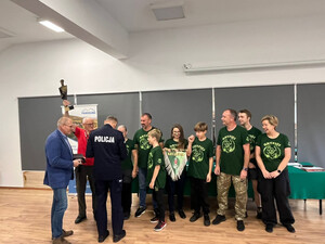 "Gryfici" podczas rajdu górskiego. Fot. MOSG &quot;Gryfici&quot; podczas rajdu górskiego. Fot. MOSG