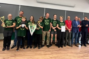 "Gryfici" podczas rajdu górskiego. Fot. MOSG &quot;Gryfici&quot; podczas rajdu górskiego. Fot. MOSG