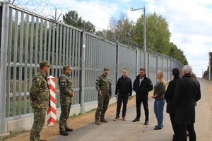 Prezydent Dyrekcji Policji Federalnej Niemiec z Bad Bramstedt w Straży Granicznej Prezydent Dyrekcji Policji Federalnej Niemiec z Bad Bramstedt w Straży Granicznej