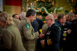 Spotkanie opłatkowe w Komendzie MOSG. Fot. Ł. Zwoliński Spotkanie opłatkowe w Komendzie MOSG. Fot. Ł. Zwoliński