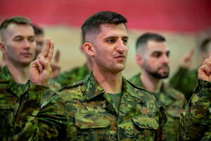 Ślubowanie nowych funkcjonariuszy w MOSG. Fot. Ł. Zwoliński Ślubowanie nowych funkcjonariuszy w MOSG. Fot. Ł. Zwoliński