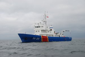 Jednostka pływająca SG-311. Fot. MOSG Jednostka pływająca SG 311. Fot. MOSG