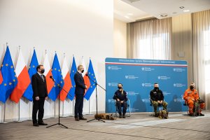  Konferencja prasowa w MSWiA.