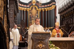Fot. A. Kubiak Uroczysta msza święta w Katedrze Oliwskiej w Gdańsku.