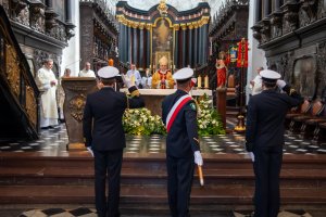 Fot. A. Kubiak Uroczysta msza święta w Katedrze Oliwskiej w Gdańsku.