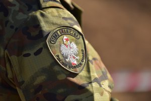 Fot. Andrzej Kubiak Element umundurowania funkcjonariusza Straży Granicznej