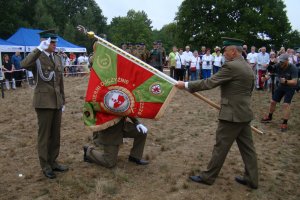 Fot. ZEiRSG w Szczecinie Uroczystość wręczenia sztandaru dla Związku Emerytów i Rencistów Straży Granicznej w Szczecinie
