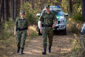 Patrol Straży Granicznej. Fot. A. Kubiak Patrol Straży Granicznej. Fot. A. Kubiak