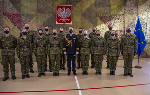Fot. A. Kubiak Ślubowanie nowych funkcjonariuszy w MOSG.