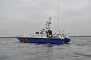 Fot. MOSG Jednostka pływająca SG-214 za Zalewie Szczecińskim.
