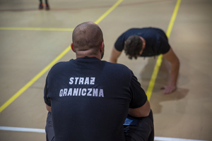 Fot. Andrzej Kubiak II etap kwalifikacji do służby w Morskim Oddziale Straży Granicznej.