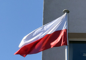 Fot. MOSG Funkcjonariusze Komendy MOSG podczas uroczystego apelu.
