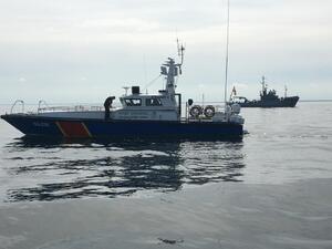 Fot. MOSG Jednostka pływająca SG-216 w trakcie ćwiczenia.
