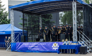 Fot. M. Sendłak Orkiestra Morskiego Oddziału Straży Granicznej na dniach otwartych policji w Gdańsku