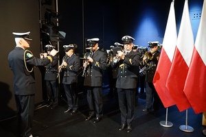 Fot. Pomorska Policja Orkiestra Morskiego Oddziału Straży Granicznej gra podczas Konwentu Morskiego w Gdańsku