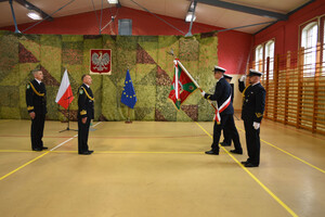 Fot. MOSG Uroczyste ślubowanie nowych funkcjonariuszy w Morskim Oddziale Straży Granicznej.