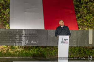 Fot. st. chor. szt. mar. Piotr Leoniak Uroczystości na Westerplatte 83. rocznicę wybuchu II wojny światowej
