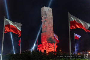 Fot. st. chor. szt. mar. Piotr Leoniak Uroczystości na Westerplatte 83. rocznicę wybuchu II wojny światowej