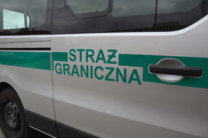 Fot. MOSG Bok pojazdu służbowego Straży Granicznej.