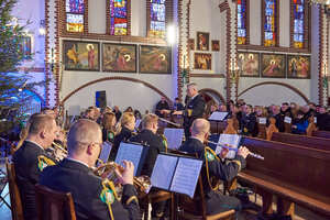 Orkiestra MOSG w czasie koncertu. Orkiestra MOSG w czasie koncertu.