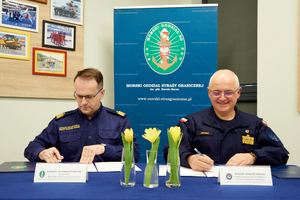 Komendant MOSG i Dowódca COM-DKM podpisują plany współpracy Komendant MOSG i Dowódca COM-DKM podpisują plany współpracy