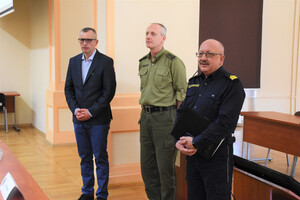 Komendanci COS SG i MOSG na inauguracji seminarium. Komendanci COS SG i MOSG na inauguracji seminarium.