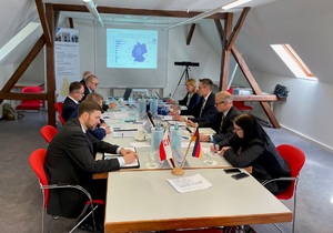 Polsko-niemieckie spotkanie w Dreźnie. Polsko-niemieckie spotkanie w Dreźnie.