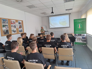 Promowali formację i nabór do służby. Fot. MOSG Promowali formację i nabór do służby. Fot. MOSG