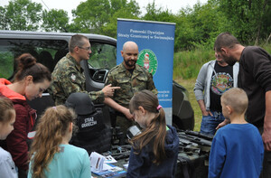 Promowali formację i nabór do służby. Fot. MOSG Promowali formację i nabór do służby. Fot. MOSG