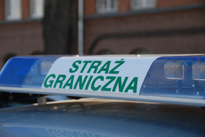 Napis Straż Graniczna. Fot. MOSG Napis Straż Graniczna. Fot. MOSG