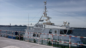 Jednostka pływająca SG-112. Fot. MOSG Jednostka pływająca SG-112. Fot. MOSG