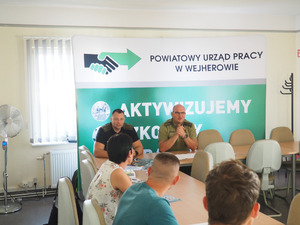 Promowali formację i nabór do służby. Fot. MOSG Promowali formację i nabór do służby. Fot. MOSG