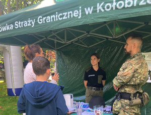 Promowali formację i nabór do służby. Fot. MOSG Promowali formację i nabór do służby. Fot. MOSG