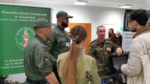 Zachęcali do służby w MOSG. Fot. MOSG Zachęcali do służby w MOSG. Fot. MOSG