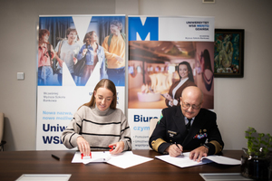 Podpisanie umowy pomiędzy MOSG a AWSB Merito. Fot. AWSB Merito Podpisanie umowy pomiędzy MOSG a AWSB Merito. Fot. AWSB Merito