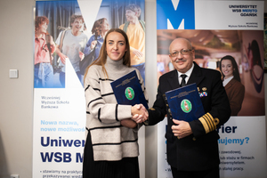 Podpisanie umowy pomiędzy MOSG a AWSB Merito. Fot. AWSB Merito Podpisanie umowy pomiędzy MOSG a AWSB Merito. Fot. AWSB Merito