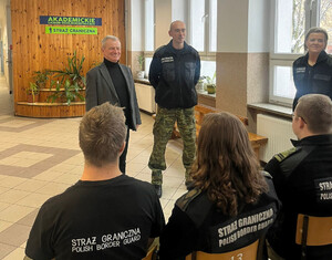 Promowali formację i nabór do służby. Fot. MOSG Promowali formację i nabór do służby. Fot. MOSG