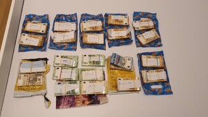 Zabezpieczona na rzecz śledztwa gotówka. Fot. MOSG Zabezpieczona na rzecz śledztwa gotówka. Fot. MOSG