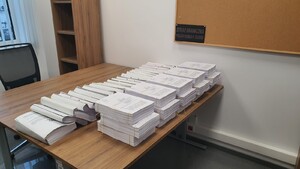 Akta dotyczące śledztwa. Fot. MOSG Akta dotyczące śledztwa. Fot. MOSG