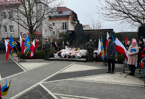 Uroczystości przed pomnikiem Hallera we Władysławowie. Fot. MOSG Uroczystości przed pomnikiem Hallera we Władysławowie. Fot. MOSG