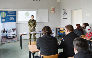 Promowali formację i nabór do służby. Fot. MOSG Promowali formację i nabór do służby. Fot. MOSG