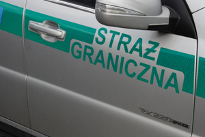 Napis Straż Graniczna. Fot. MOSG Napis Straż Graniczna. Fot. MOSG