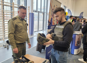Promowali formację i nabór do służby. Fot. MOSG Promowali formację i nabór do służby. Fot. MOSG