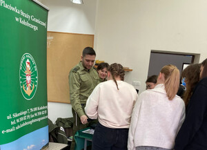 Promowali formację i nabór do służby. Fot. MOSG Promowali formację i nabór do służby. Fot. MOSG