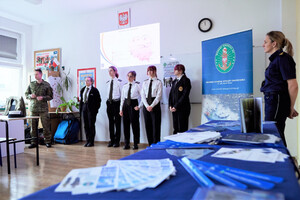 Promowali formację i nabór do służby. Fot. MOSG Promowali formację i nabór do służby. Fot. MOSG