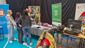 Promowali formację i nabór do służby. Fot. MOSG Promowali formację i nabór do służby. Fot. MOSG